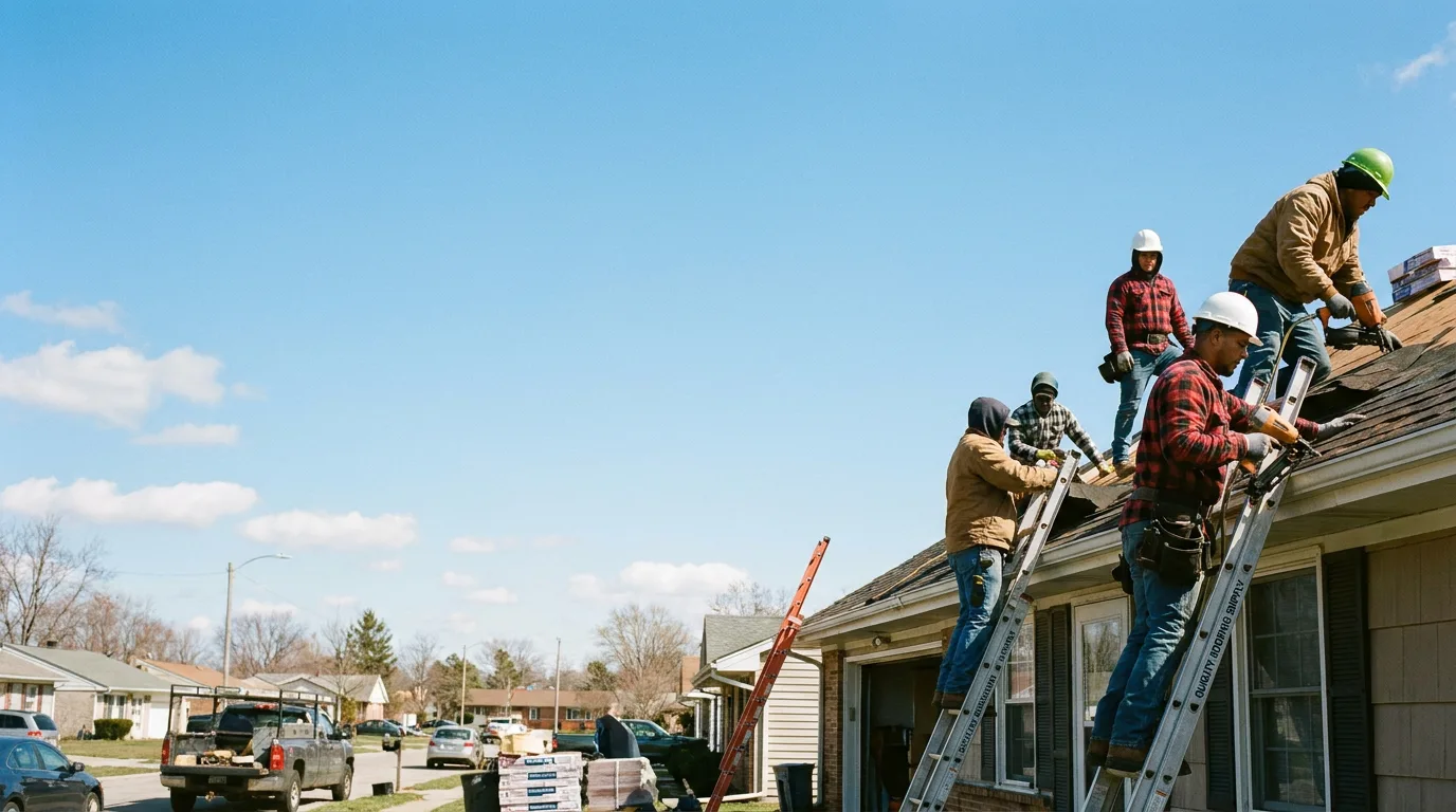 Roofing in Gibson City, IL near me